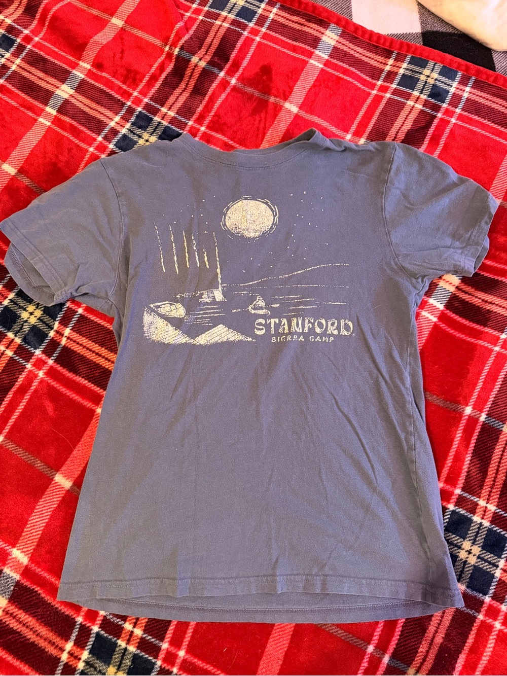 Stanford Sierra Camp Short-Sleeve Tee in Faded Blue